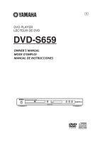 Yamaha DVDS-659 - Owners Manual 